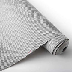 Anti-Slip Fridge & Shelf Mat | Waterproof Washable Liner for Kitchen Drawers Cabinets | Light Grey