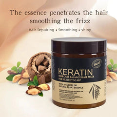 Brazil Nut Keratin Hair Mask 500ml | Nourishing, Strengthening & Smoothing Hair Treatment