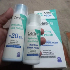CeraVe Hydrating Skin Polish | Gentle Exfoliating & Moisturizing Face Scrub