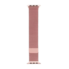 Rose Pink | Apple Watch Milanese Magnetic Loop Strap | Stainless Steel Band  | 42mm / 44mm / 45mm