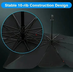 Foldable Car Windshield Umbrella Sunshade | UV Protection + Heat Blocker for All Vehicles