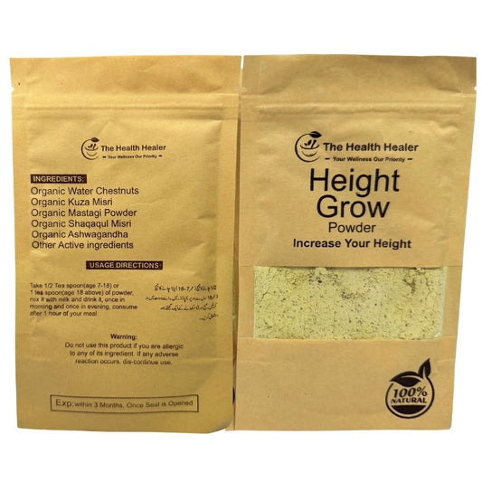 Health Healer Height Growth Powder 100g | Ayurvedic Herbal Supplement for Teens & Adults